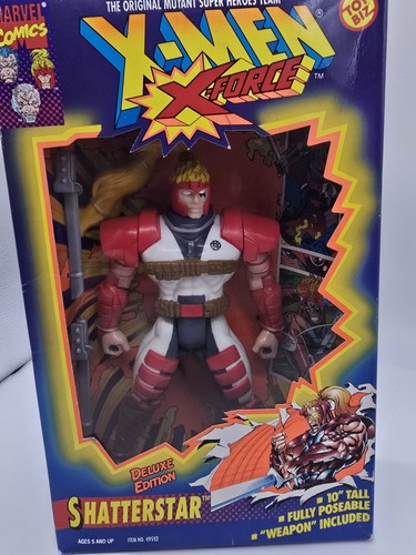 X-MEN X-Force Shatterstar Deluxe Edition 10" Tall Poseable Near Mint New - Picture 4 of 6