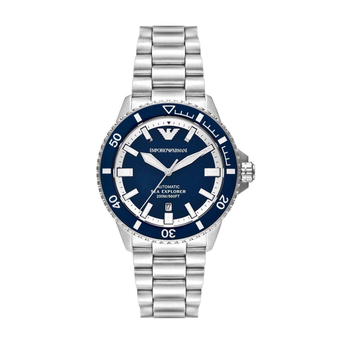 ARMANI Emporio AR60079 Blue Automatic Men's Watch for sale online