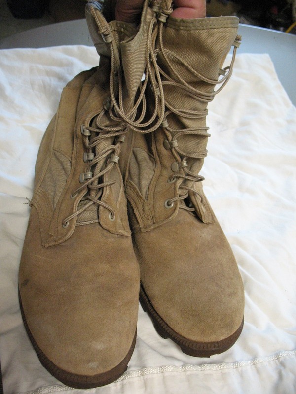W@W! Altama Desert Combat Boots Tan Suede Leather Cordura Uppers 11-1/2W  Panama
