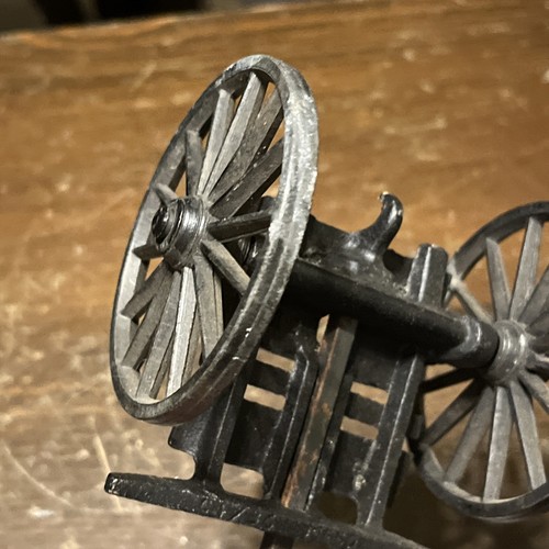 Vintage Replica Of Civil War Canon Limber Caisson - Bild 12 von 15