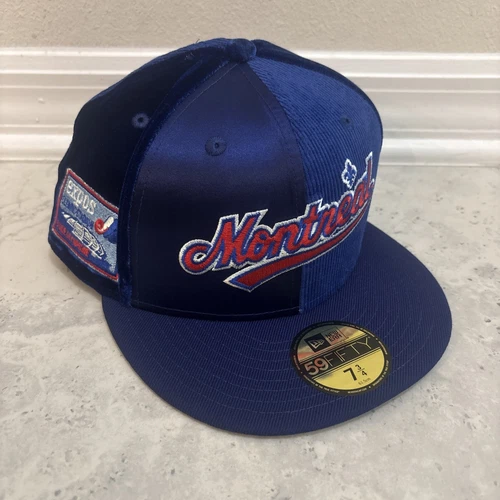 New Era 59Fifty Montreal Expos MLB Club Fitted Hat Size 7 3/4, Olympic Stadium