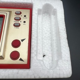 Nintendo Game & Watch Mickey Mouse MC-25 Boxed CIB 1981 Stamped Warranty Japan