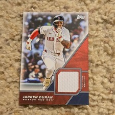 Topps 2024 Series 2 Jarren Duran MLM2-JDU Major League Materials Red Sox Relic