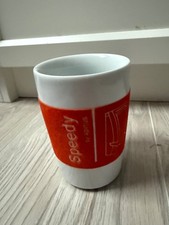 KAHLA Becher weiß orange neu
