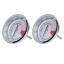 Replacement BBQ Cover Temperature Gauge for KitchenAid Grill Thermometer Parts