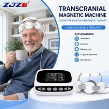 Transcranial Magnetic Brain Therapy Device for Depression Schizophrenia PTSD