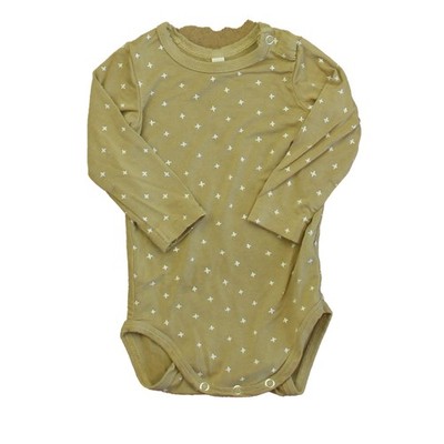 Quincy Mae Bamboo Long Sleeve Bodysuit One-Piece Plus Size 0-3M