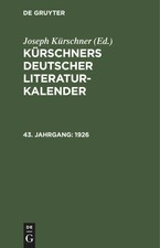 1926 | Buch | Deutsch | De Gruyter | EAN 9783...