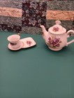 Tea Pot Set with unique cup and saucer