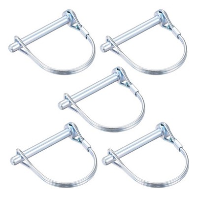 Stem lock pin 6.3x50mm coupler pin for farms caravans wagons 5pcs