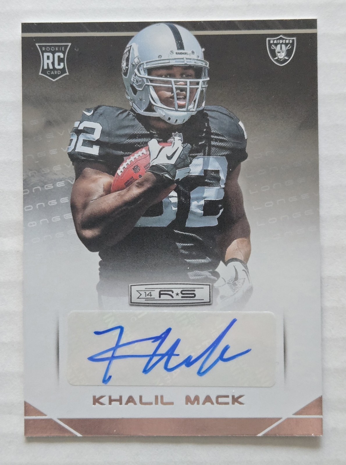 Khalil Mack Panini Rookies & Stars Longevity #158 Base