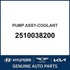 2000-2005 Kia Optima Pump Assembly-Coolant OEM New 2510038200