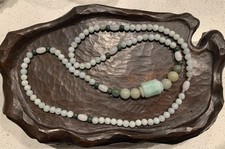 100 Natural Grade A Untreated Multi-Color Jadeite Jade Beads Necklace 26 J 007