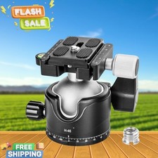 Aluminum Tripod Ball Head with 1/4" Arca Swiss Quick Release Plate