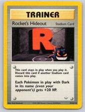 POKEMON NEO REVELATION ROCKET'S HIDEOUT 63/64 UNLIMITED UC LP A98022 FREE S&H on eBay