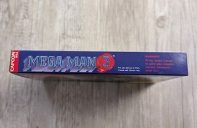 Mega Man 3 NES Nintendo Aut&eacute;ntico Original Caja Solo 1990