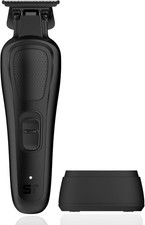 Supreme Trimmer Darkstar82 ST800 Metal Body Barber Trimmer 9100 RPM, Black