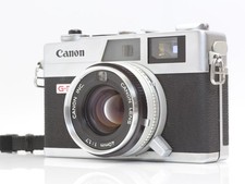  N MINT / Strap Canon Canonet QL17 G-III QL Silver Rangefinder 35mm Film Camera