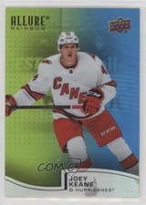 2021-22 Upper Deck Allure Rainbow Green Blue 177/299 Joey Keane #R-15 12g7