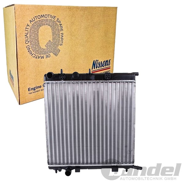 Nissens KÜHler WasserkÜHler Passend FüR CitroËN C2 C3 Peugeot 1007 207 207/207+-image