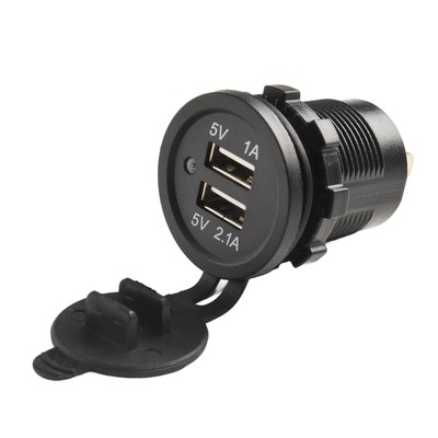 Schlanke Panel-Installation für ein sauberes und gepflegtes CBE Dual-USB-Ladege