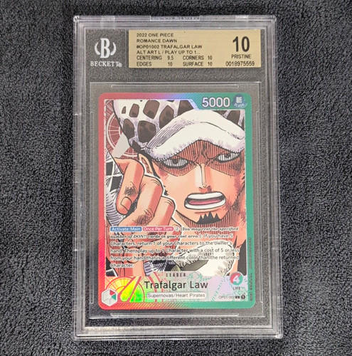 Trafalgar Law (Parallel) graded BGS 10 for sale on eBay
