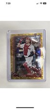 '25 Eric Yang Gold Diamante Foil Rookie RC Update Series Card #US168 Reds #6/50
