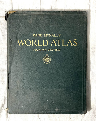 1944 Rand McNally World Atlas Premier Edition - Bild 1 von 22