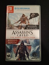 ASSASSINS CREED THE REBEL COLLECTION Nintendo Switch  Case Only  No Game