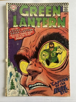 DC Comics THE GREEN LANTERN No. 53. June 1967 (Box7) Good Condition