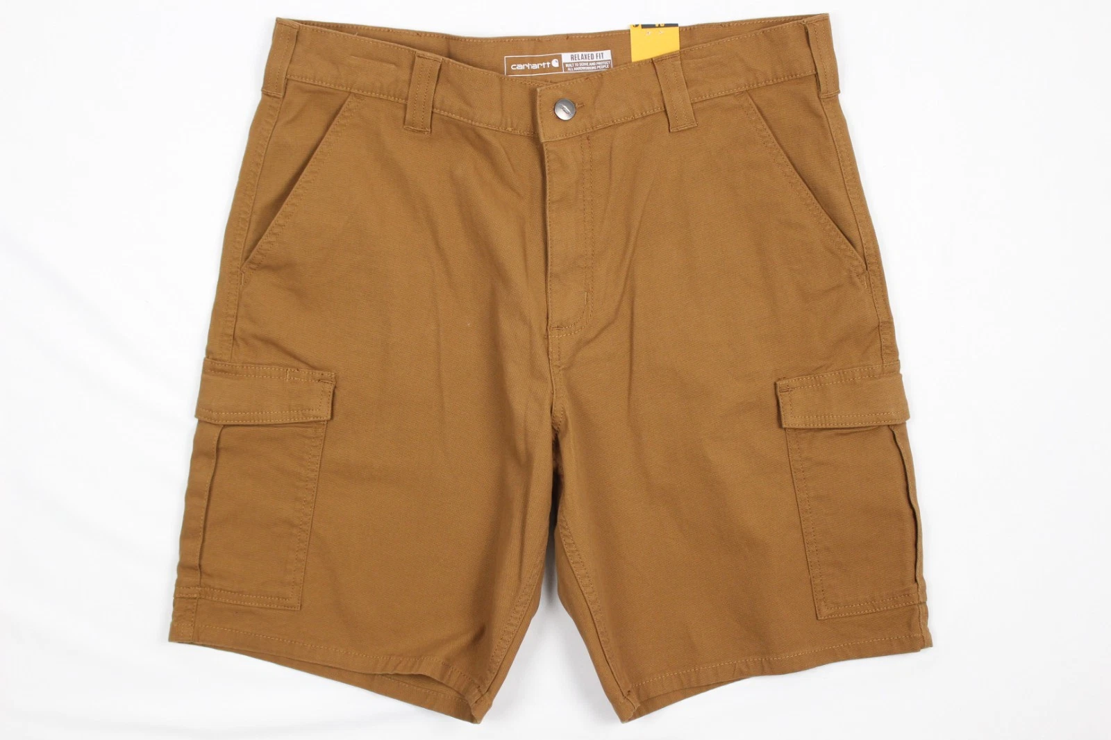 Carhartt Men's 9" Work Cargo Shorts Rugged Flex Relaxed Fit Brown 106984