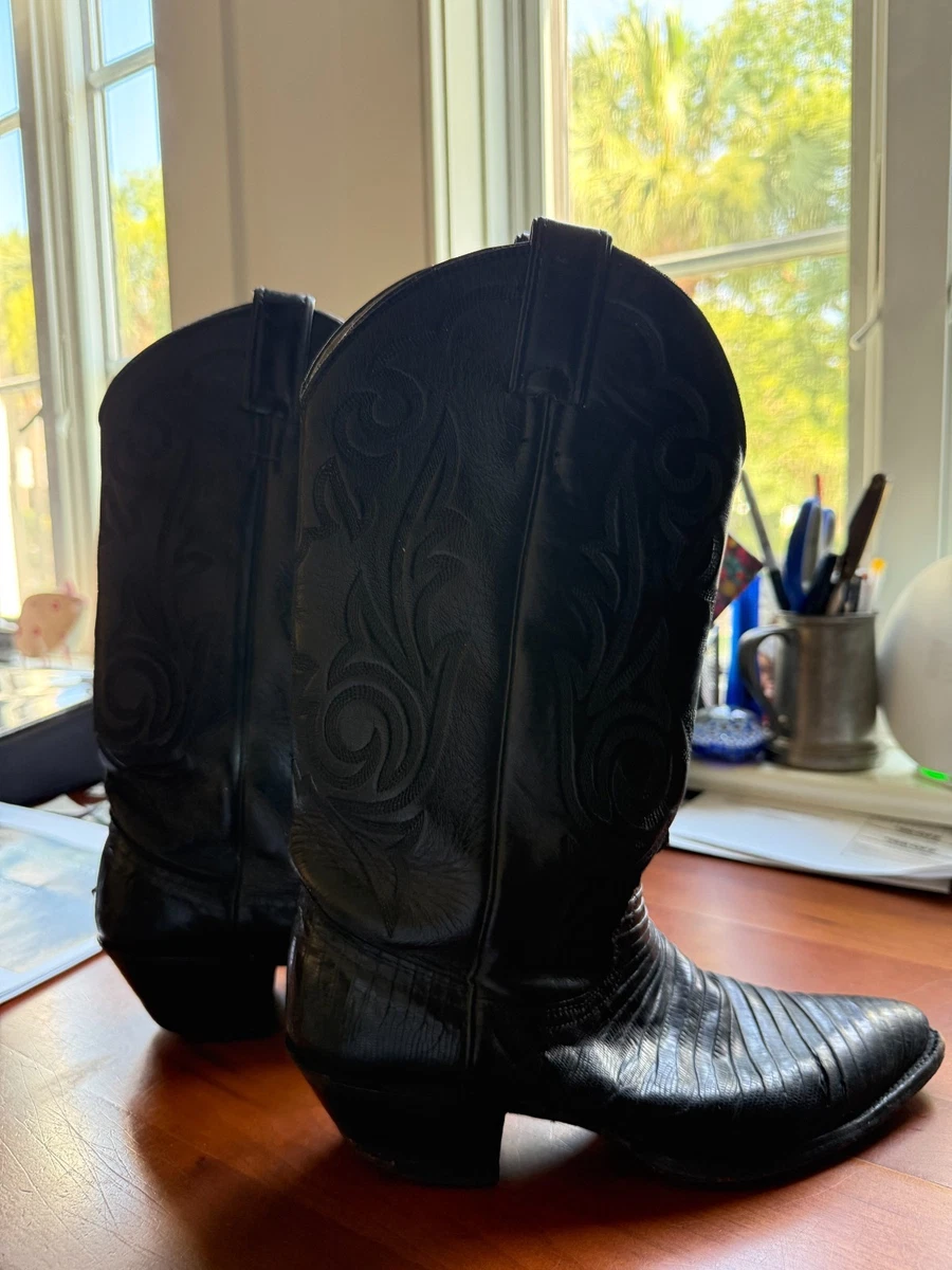 Justin Boots Black Boots for Women for sale - eBay