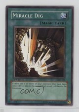 Miracle Dig 1st Ed. YuGiOh Labyrinth of Nightmare #LON-100 2003
