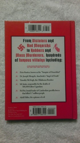 Bad People in History by Roland C. Barker (2001, Hardcover) - Picture 2 of 3