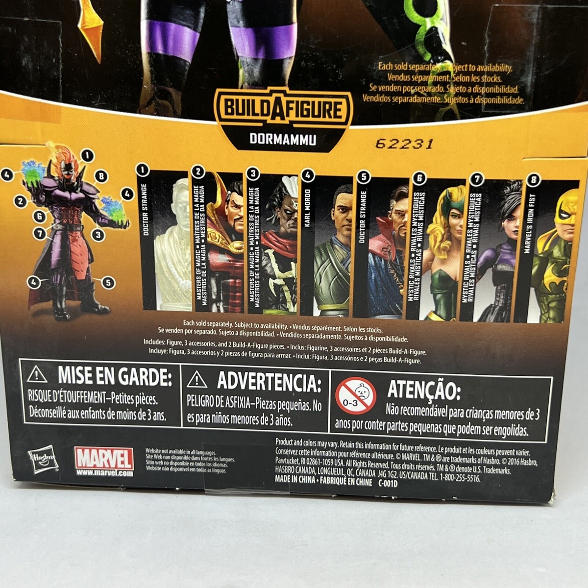 B7447as0 Marvel 6 Inch Legends Series Mystic Rivals Nico Minoru