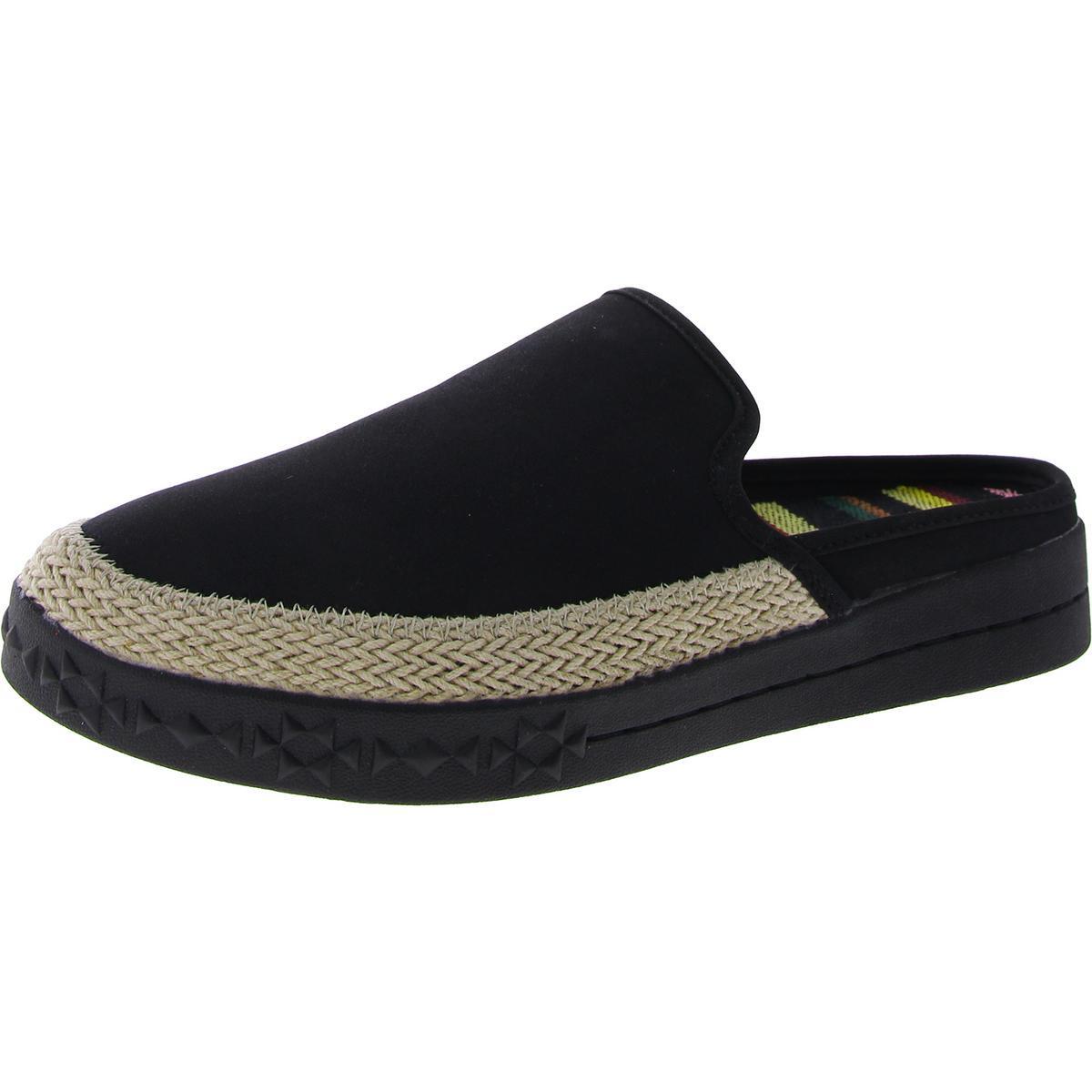 Женские черные повседневные шлепанцы из искусственной замши Muk Luks 8 Medium (B,M) BHFO 3266