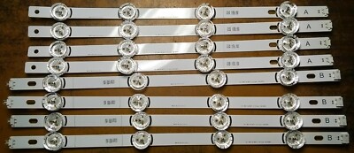 Kit 8 Pezzi Strisce LED Per TV LG 42LB652V 42LB620V 42LF550V 42LB530V 42LB531V 42LB536V (4A+4B)