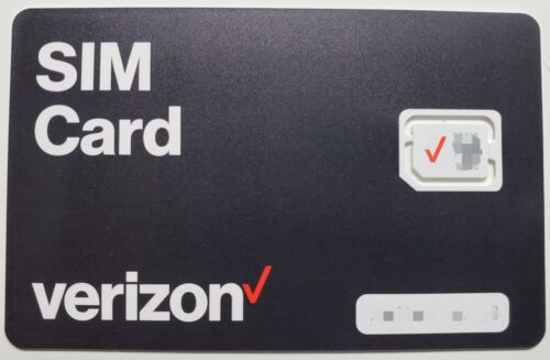 Verizon SIM card • LG G5 LG G6 LG G7 ThinQ LG V20 LG V30 V40 ThinQ - READ INSIDE - Afbeelding 1 van 1