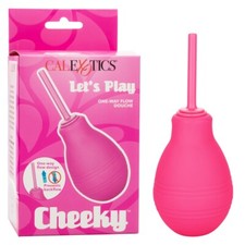 Cheeky One Way Flow Douche 7.3 fl oz Reusable Anal Hygiene Squeeze Douche Unisex