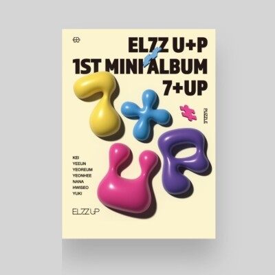 EL7Z UP 1st Mini Album [7+UP] CD+80p P.Book+Postcard+3ea P.Card+