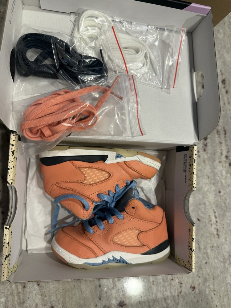 Used Jordan V 5 Kids Toddler Dj Khaled Size 7C Travis Scott