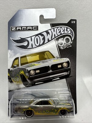2017 Hot Wheels Zamac '68 Plymouth Barracuda Formula S Die Cast 1/64 Scale 3/8