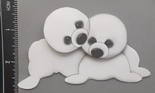 3D Mother Child Seals CUSTOMER APPRECIATION Embellishment 122