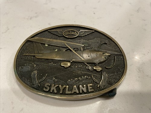Solid Brass Belt Buckle From The Russ Presson Collection