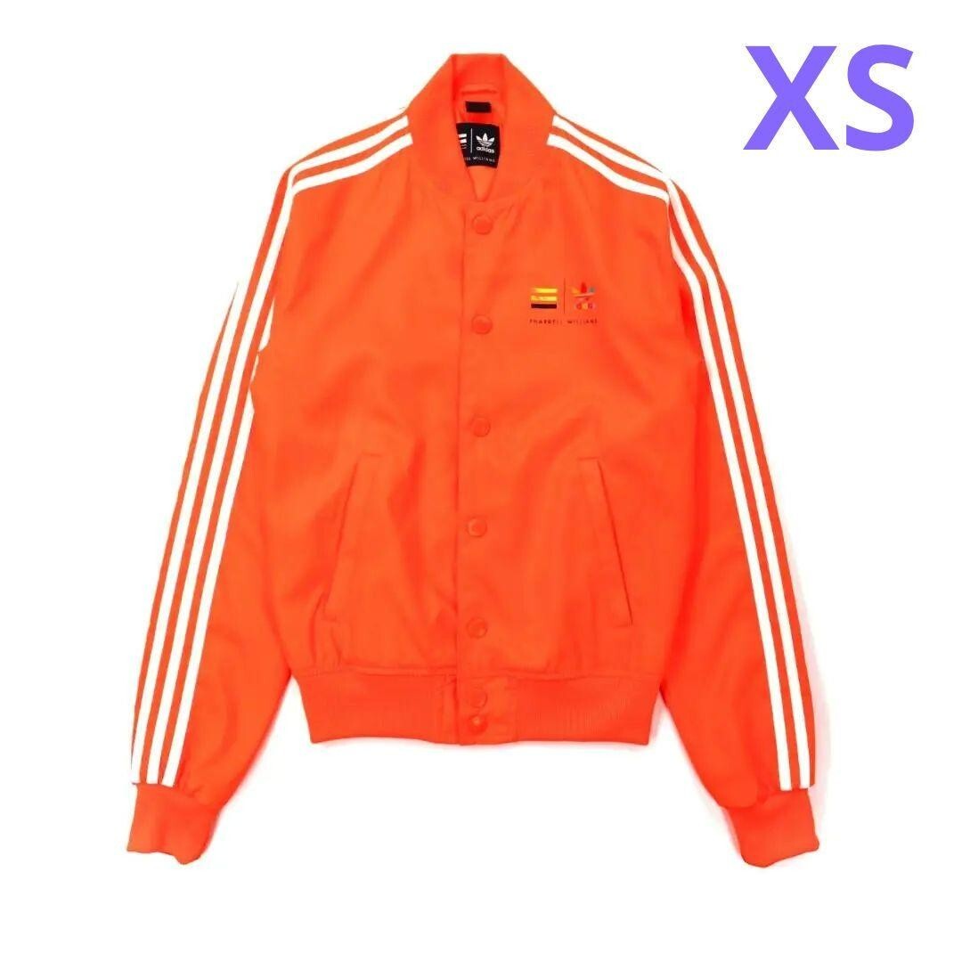 adidas Pharrell Williams Track Jacket Orange Z97399 US XS adidas Pharrell Williams Track Jacket Orange Z97399 US XS