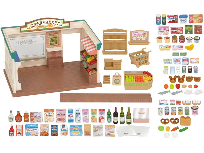 calico critters supermarket