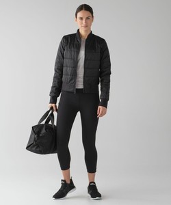 warm two ways bomber lululemon