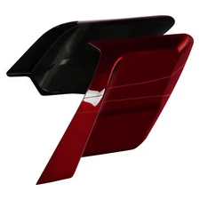 Stretched Side Cover Fit For Harley Touring Road Glide 14-Up Velocity Red Sunglo