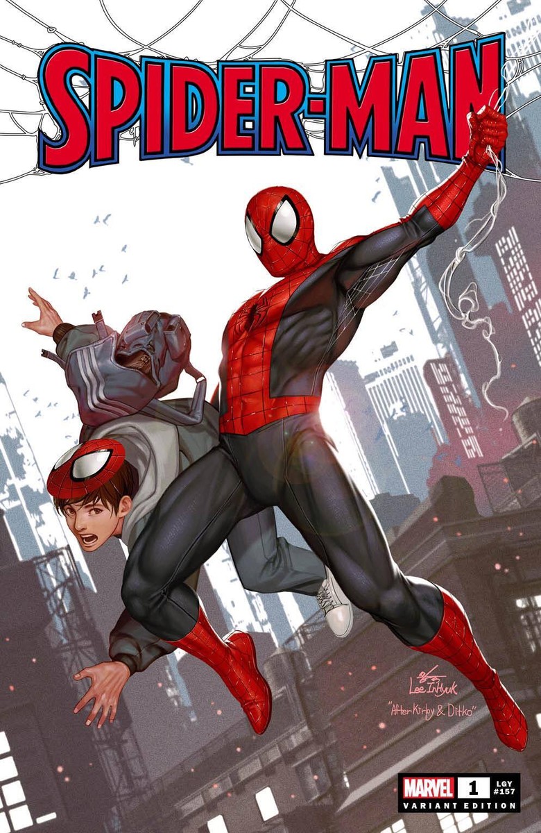 SPIDER-MAN #1 (INHYUK LEE EXCLUSIVE AF #15 HOMAGE VARIANT) COMIC