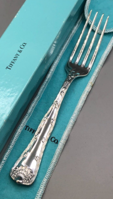 Wave Edge by Tiffany & Co. Sterling Silver Dinner Fork 8 Wave Edge by Tiffany & Co. Sterling Silver Dinner Fork 8